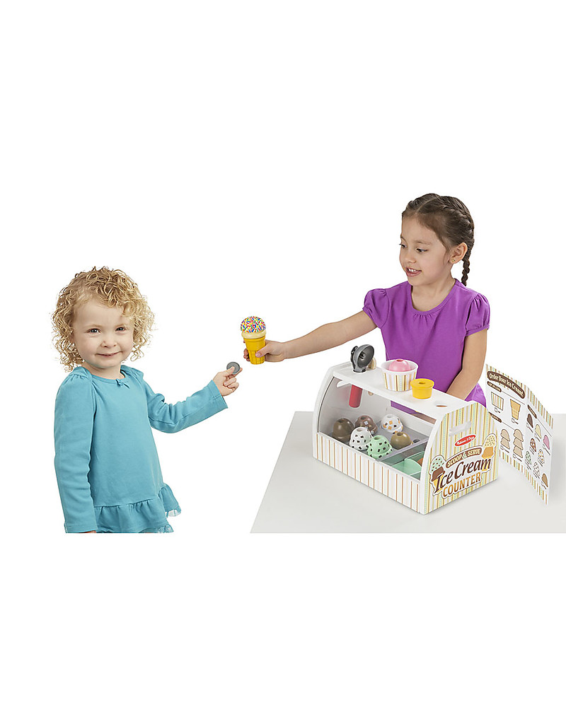 melissa & doug scoop & serve ice cream set